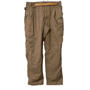 5.11 Tactical Mens 38x32 Khaki Ripstop Cargo Pants  Utility Work Trousers